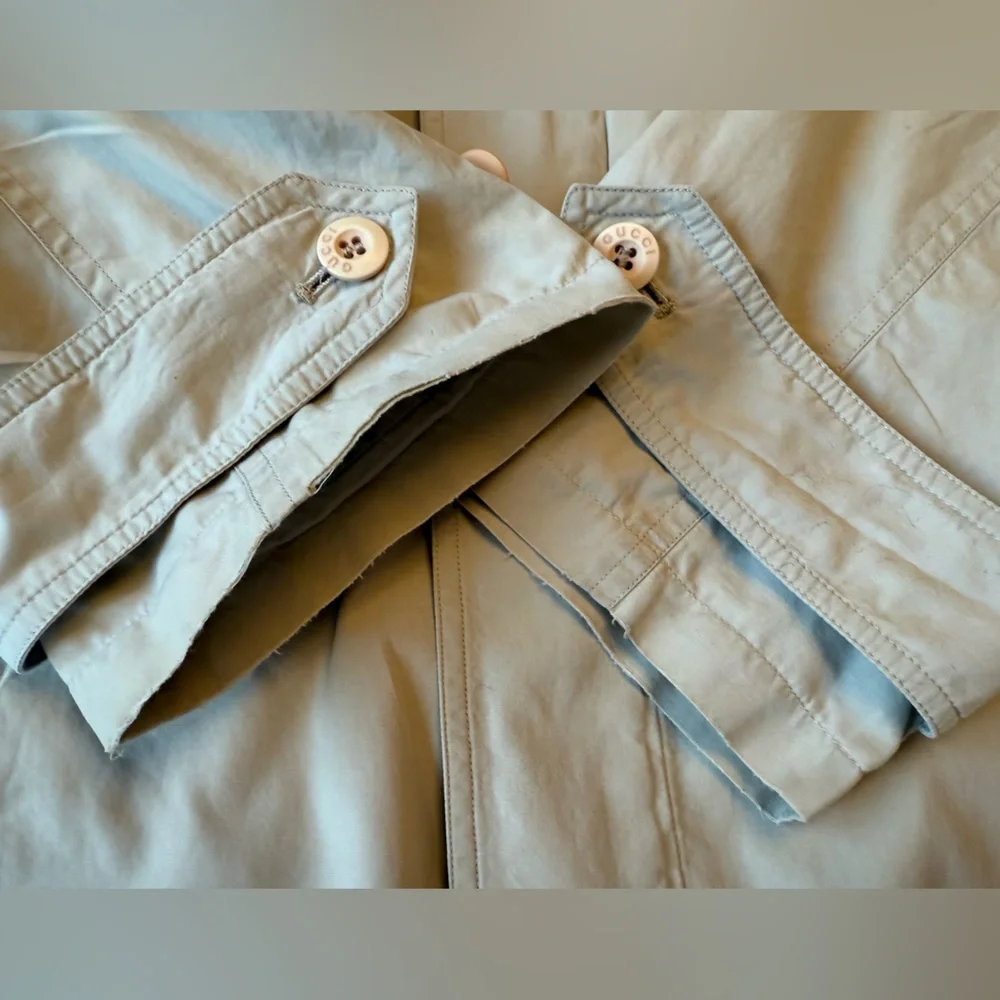 VTG GUCCI Cotton Windbreaker Jacket Size 54